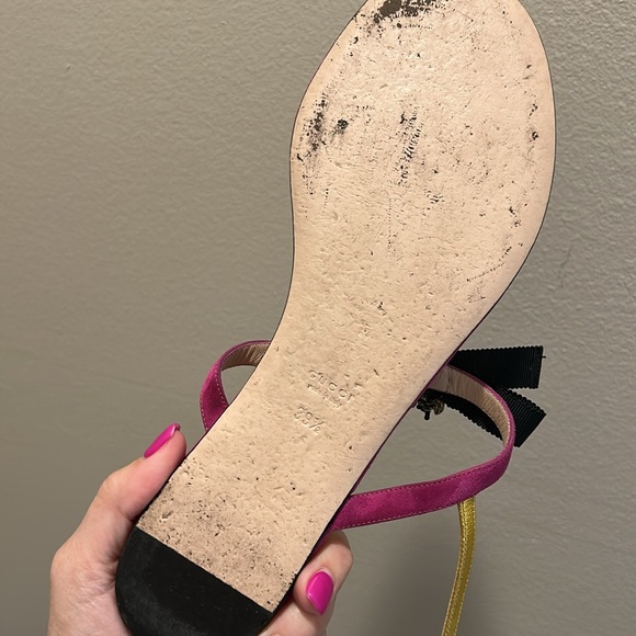 Gucci sandals, 39 1/2 - Picture 9 of 9